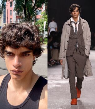 Stefano Scholtens: primer modelo dominicano en colaborar y desfilar para Bottega Veneta