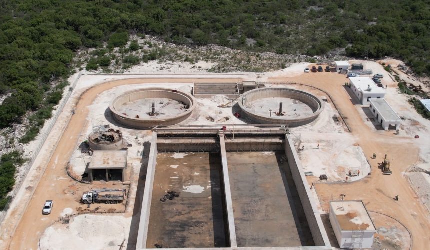 Avanzan trabajos planta de tratamiento del proyecto Cabo Rojo, permitirá aprovechar el agua