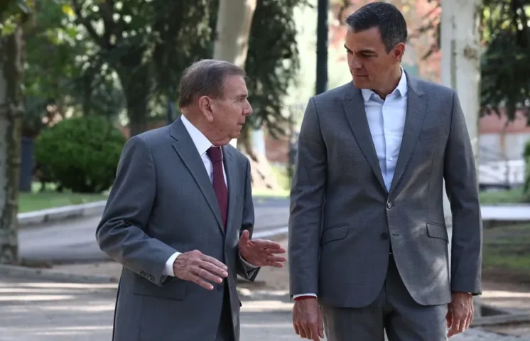 Sánchez recibe a Edmundo González y le garantiza que España seguirá defendiendo la democracia en Venezuela