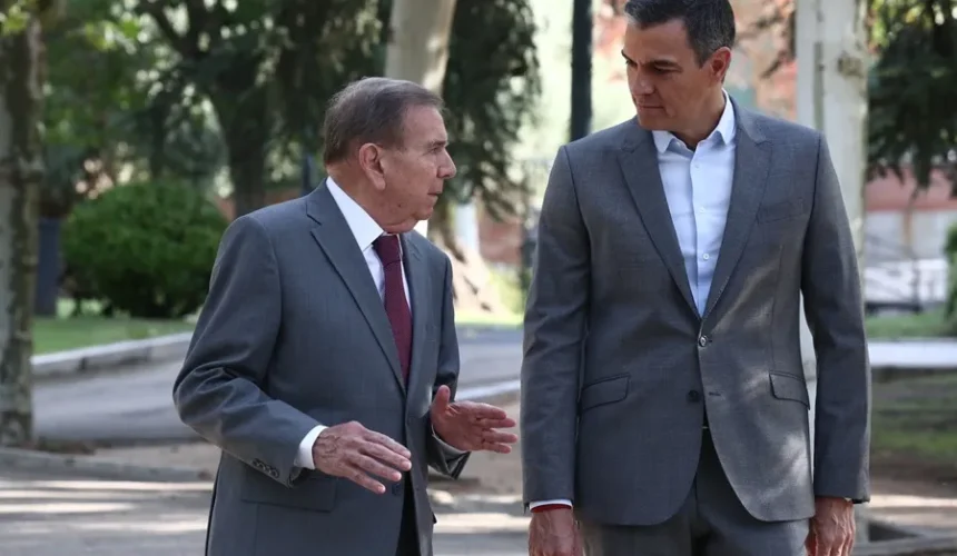 Sánchez recibe a Edmundo González y le garantiza que España seguirá defendiendo la democracia en Venezuela