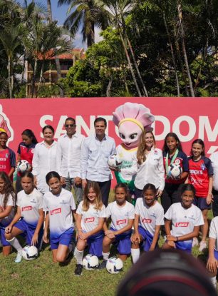 Emblemático mural en Santo Domingo recibe al Mundial Femenino Sub-17 de FIFA