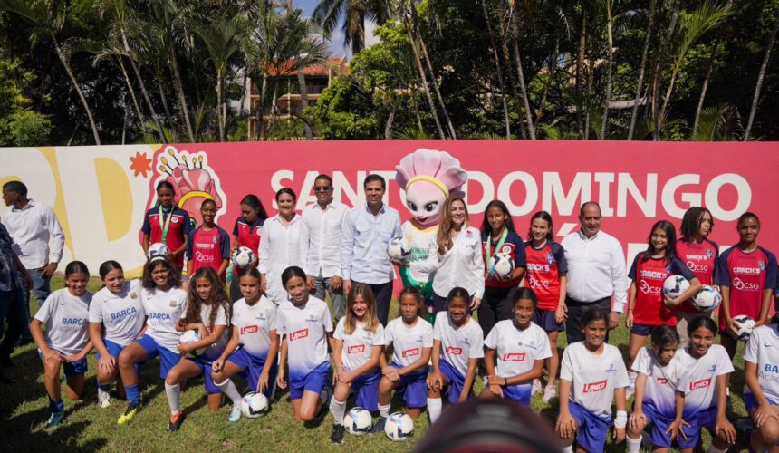 Emblemático mural en Santo Domingo recibe al Mundial Femenino Sub-17 de FIFA