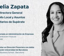 Abinader designa a Damelia Zapata como subdirectora de Supérate