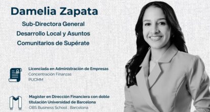 Abinader designa a Damelia Zapata como subdirectora de Supérate