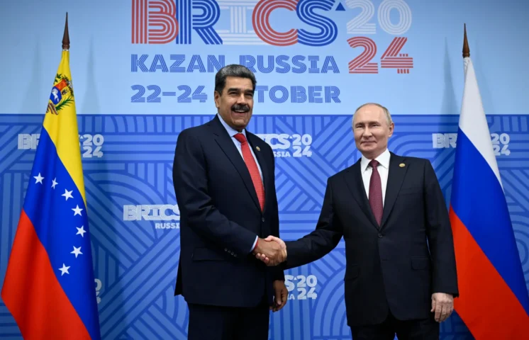 Maduro es “socio fiable” de Rusia afirman Putin en cumbre BRICS