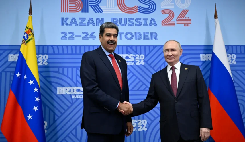 Maduro es “socio fiable” de Rusia afirman Putin en cumbre BRICS