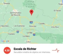 Temblor de 4.2 despertó este viernes a San Francisco de Macorís