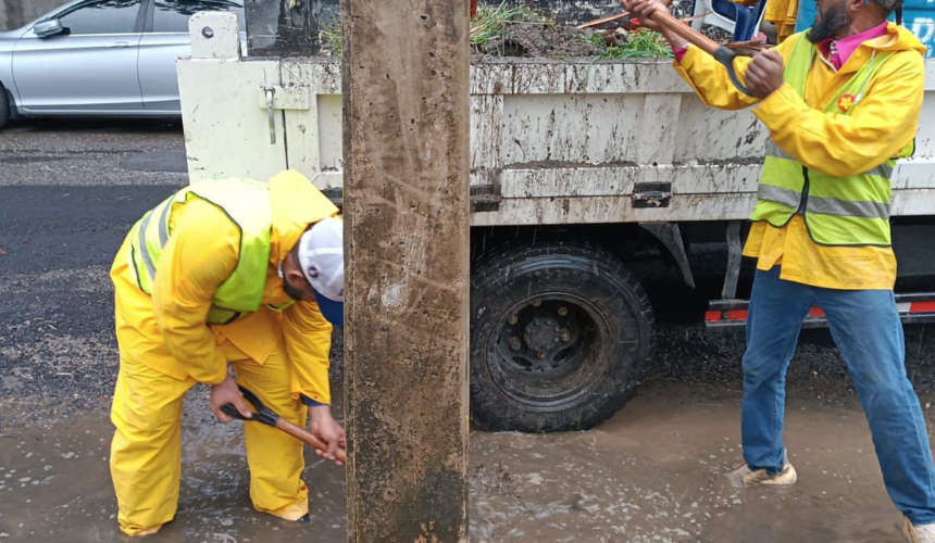 ADN ejecuta amplio operativo de limpieza por las lluvias pronosticada