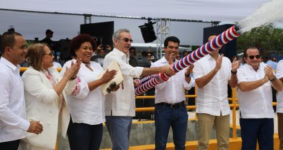 Abinader inaugura acueducto en Cabo Rojo