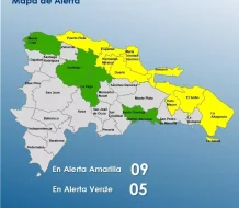 El COE pone en alerta amarilla a 9 provincias disminuye la verde