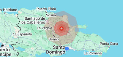 ¡Tembló! Sismo 4.4 grados sacude el Cibao y se siente en varias provincias, incluido el DN