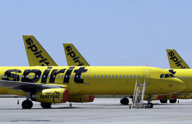 Aerolínea estadounidense Spirit se declara en “olla” 