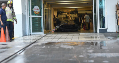 Accidente en Supermercado Nacional deja al menos un herido