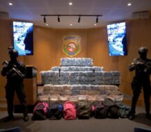 Incautan 497 paquetes de presunta cocaína en Puerto Caucedo 