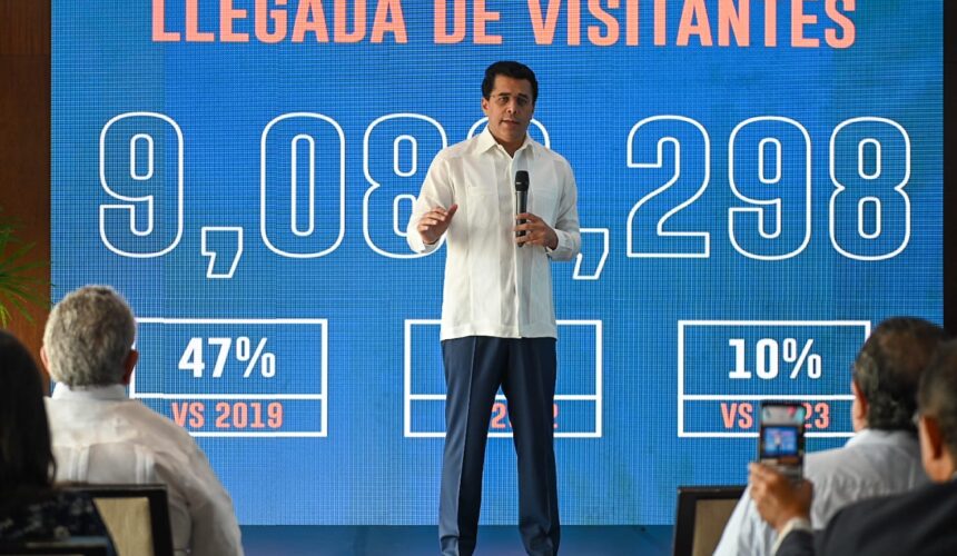 RD recibe más de 9 millones de visitantes hasta el mes de octubre.