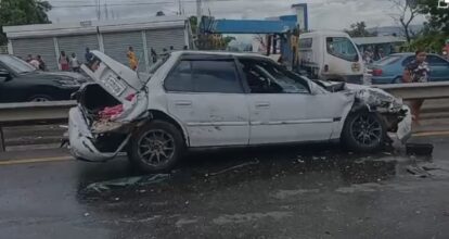 Al menos 20 vehículos involucrados en accidente múltiple en la autopista Joaquín Balaguer