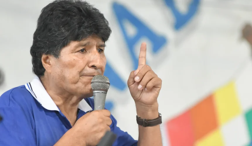 Evo Morales denuncia intento de anular su partido en Bolivia