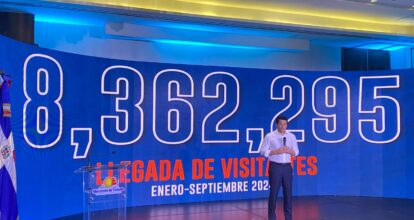 8.3 millones de visitantes al mes de Septiembre han llegado al país