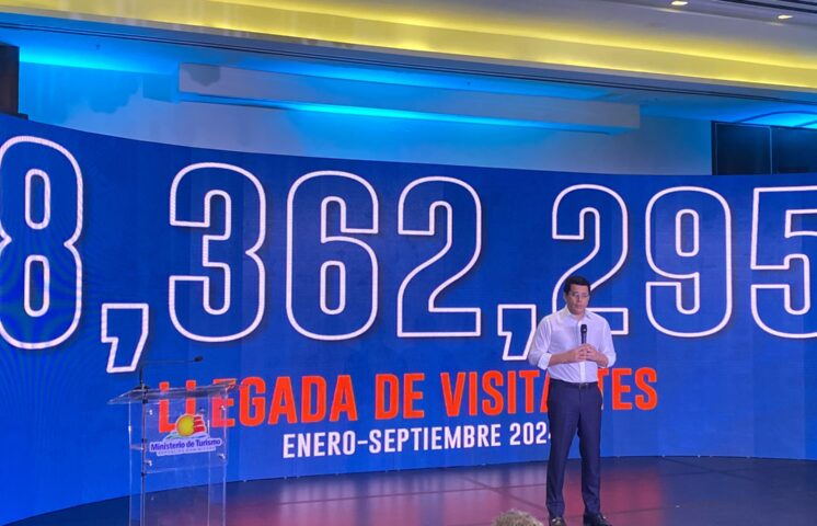8.3 millones de visitantes al mes de Septiembre han llegado al país