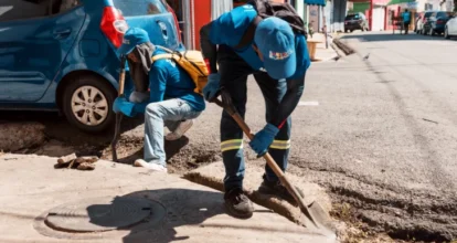 ADN intensifica limpieza de imbornales para prevenir inundaciones