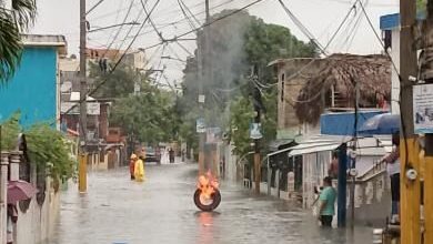Ciudadanos denuncian la falta de drenaje pluvial en Madre Vieja Norte, San Cristóbal 