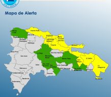 COE disminuye alertas para provincias