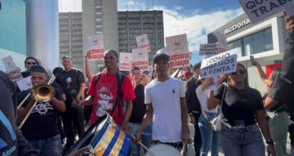 Protestan contra los operativos de cierre de centros nocturnos