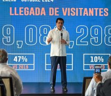 RD recibe más de 9 millones de visitantes hasta el mes de octubre