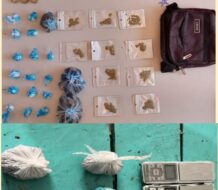 Policía Nacional incauta sustancias ilícitas en operativos realizados en Bahoruco y Barahona