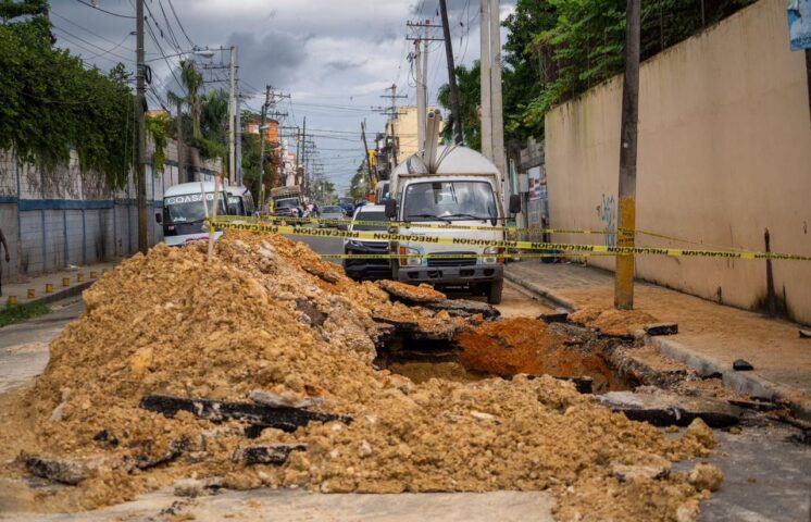 CAASD trabaja para optimizar el servicio de agua en Santo Domingo Norte