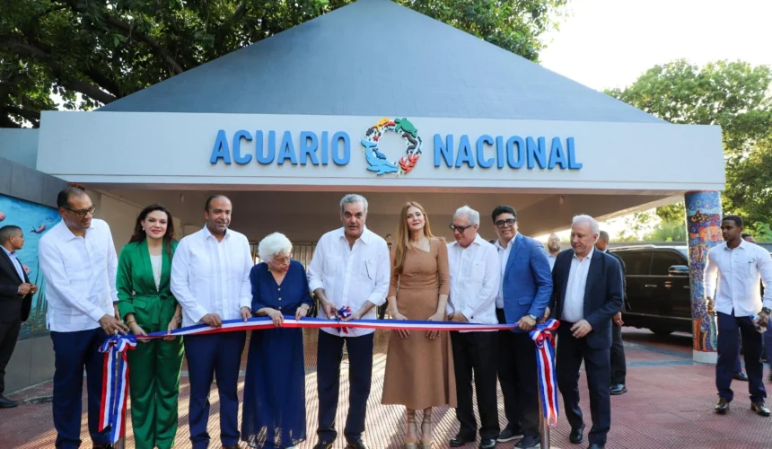 ¿De cuanto fue la primera etapa de inversión de Abinader para el Acuario?