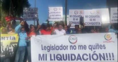 Sindicalistas prometen llegar a últimas consecuencias si tocan la cesantía