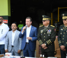 Ministro Víctor Bisonó encabeza incineración de más de 7 millones de unidades de mercancías ilícitas
