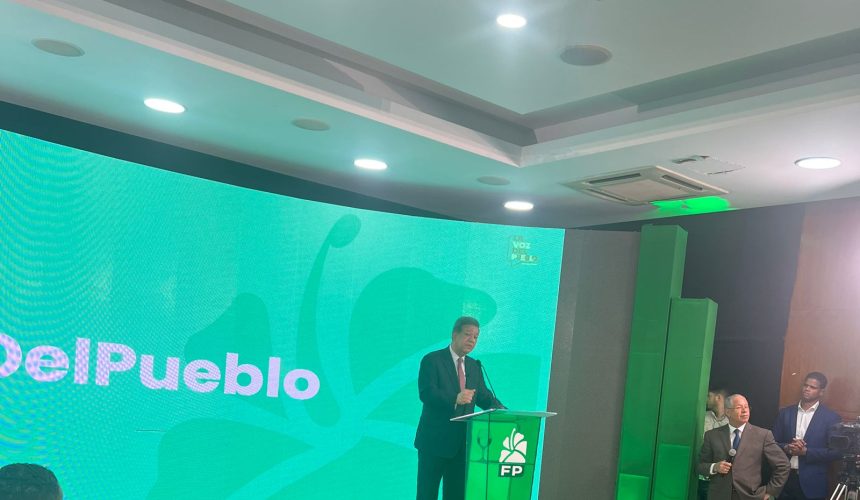 Leonel Fernández: “Este Gobierno improvisa y no planifica”