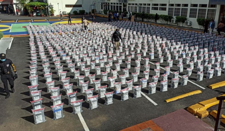 Autoridades incineran cargamento récord de 9.5 toneladas de cocaína