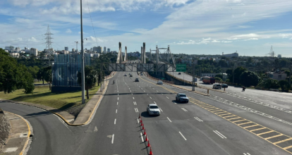 Pocos peatones y tránsito vehicular en SD después de festividades navideñas