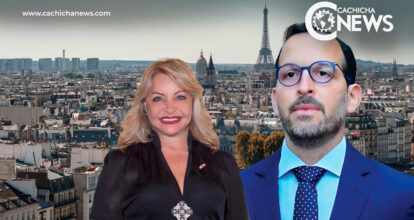Hijo de Max Puig sustituye esposa de Alejandro Grullón como embajador en Francia