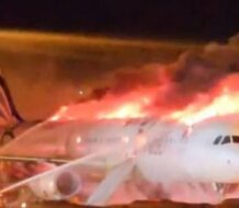 Se incendia avión en Corea del Sur; evacúan más 165 pasajeros