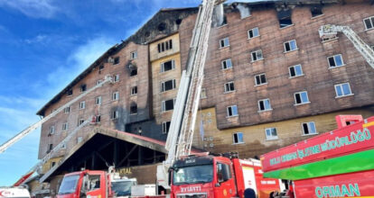 66 muertos en el incendio de un hotel en una estación de esquí en Turquía