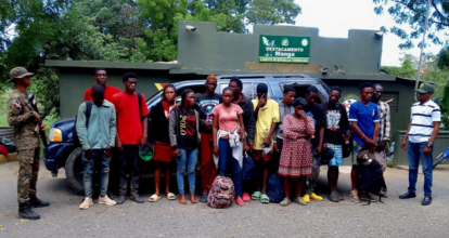 Interceptan tres yipetas con haitianos indocumentados en Montecristi 