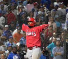 ¡Por los 411! El batazo de Junior Caminero que guió al Escogido hacia el triunfo