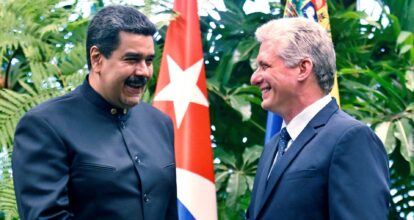 Presidente cubano llega a Venezuela para toma de posesión de Maduro