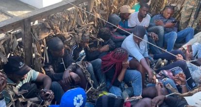 Autoridades detienen a 24 haitianos sin documentos que eran trasladados en un camión
