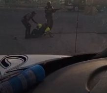 Investigan incidente violento entre camioneros y agentes policiales dejó un herido en Caucedo