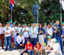 Alianza País honra la memoria de Juan Pablo Duarte en Santiago