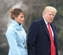 Trump y la primera dama comienzan su mandato en la Iglesia St. John  en Washington