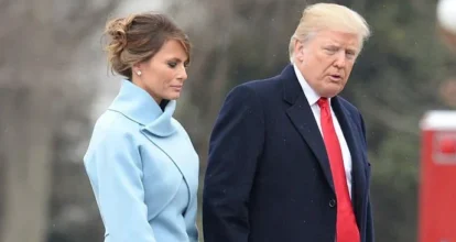 Trump y la primera dama comienzan su mandato en la Iglesia St. John  en Washington