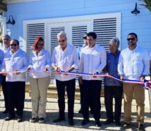 Gobierno entrega la reconstruida Plaza de los Pescadores en Las Terrenas