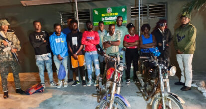 Detienen 110 haitianos que intentaban ingresar al país de manera ilegal