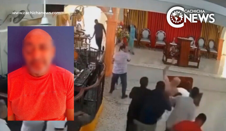 Apresan a hombre que irrumpió en iglesia de Higüey; familiares alegan tiene problemas mentales